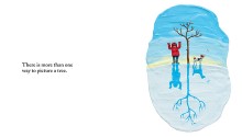 Book illustration, "Picture a Tree", client: Scholastic Canada.  © Barbara Reid
